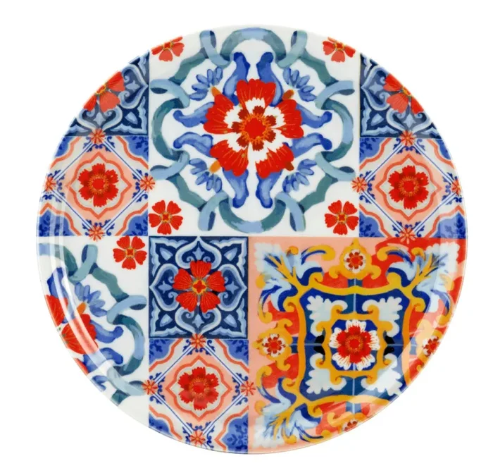 Fade Pizza Set 2 Piatti Flora D 31 Cm