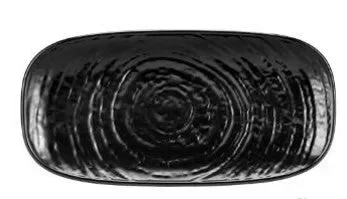Fade Wall Black Vassoio Rettangolare 36 x 19 Cm