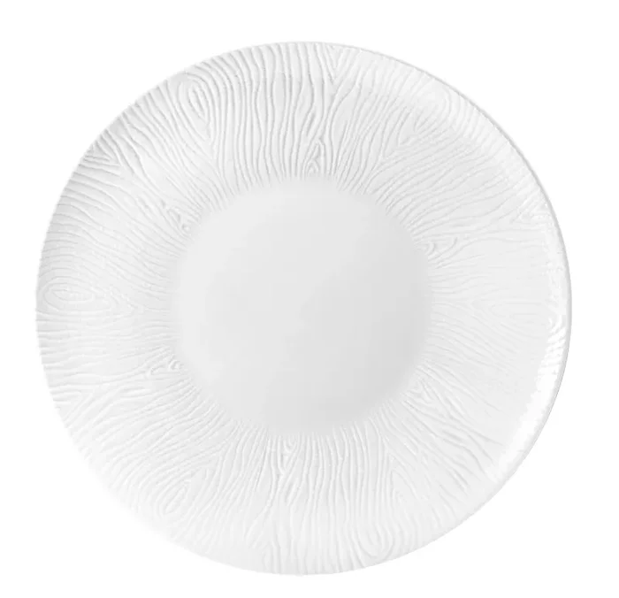 Fade Wood Piatto Portata D 31 Cm Bianco