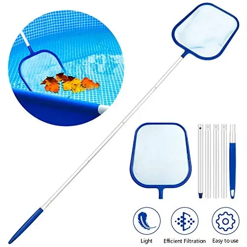 Familybox Retino per Piscina, Retina Raccogli Foglie e Insetti con 1.2M…