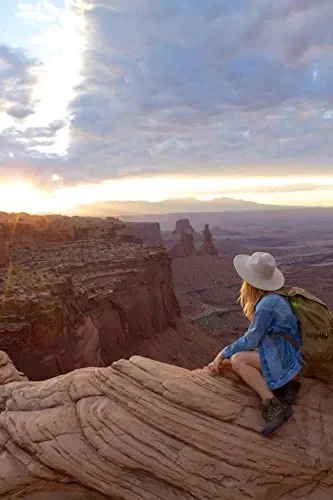 FANDARE EverVanz Zaino in Tela per Computer Portatile da 15″, Borsa 2. Brun - immagine 3