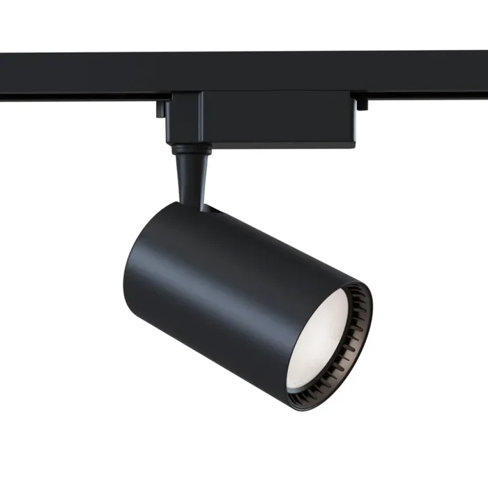 Faretto a LED per Sistema Illuminazione Binario 17W 4000K in Alluminio Vuoro Nero Saldi