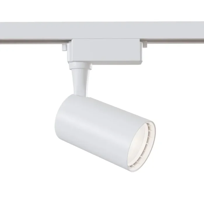 Faretto a LED per Sistema Illuminazione Binario 6W 4000K in Alluminio Vuoro Bianco
