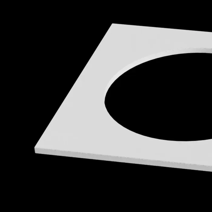 Faretto da incasso Accessorio Downlight in Alluminio Kappell Bianco Vendita calda - immagine 2