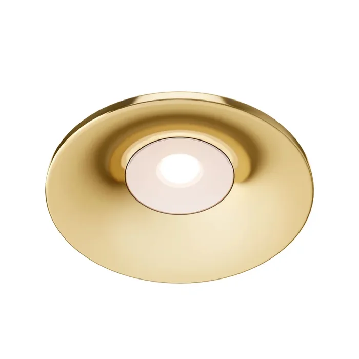 Faretto da incasso Downlight in Alluminio Barret Oro