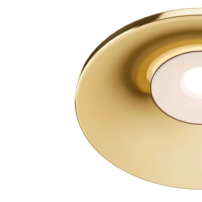 Faretto da incasso Downlight in Alluminio Barret Oro - immagine 3