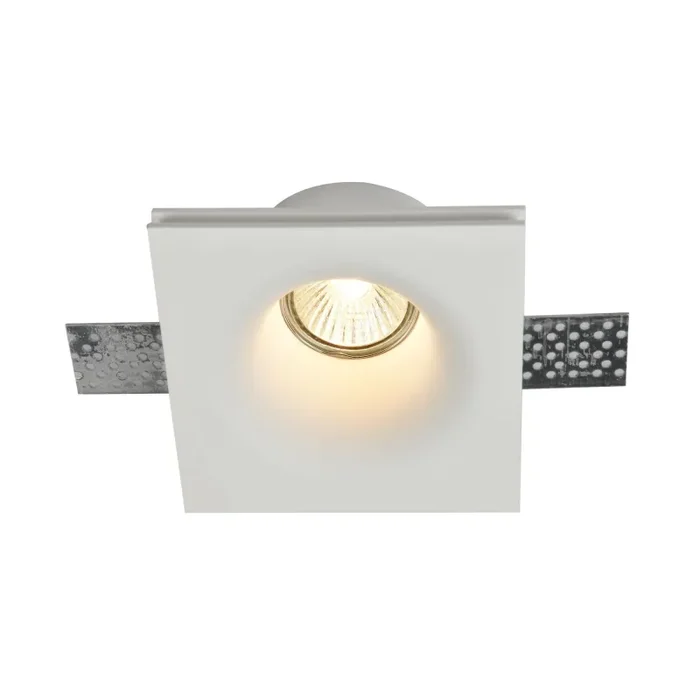 Faretto da incasso Downlight in Gesso Gyps Modern Bianco