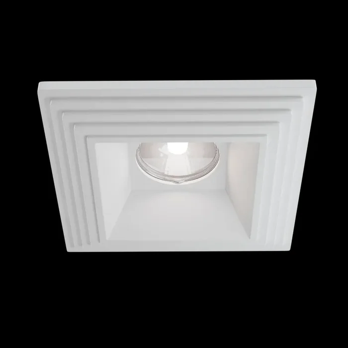 Faretto da incasso Downlight in Gesso Gyps Modern Bianco - immagine 2