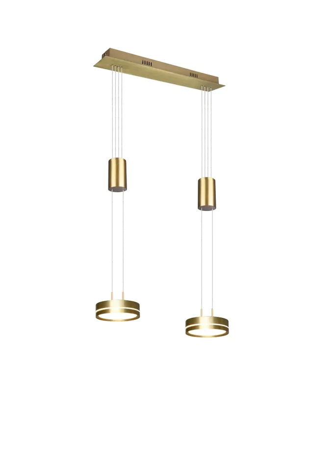 Faretto da Interno a led in Alluminio Ottone Satinato - immagine 2