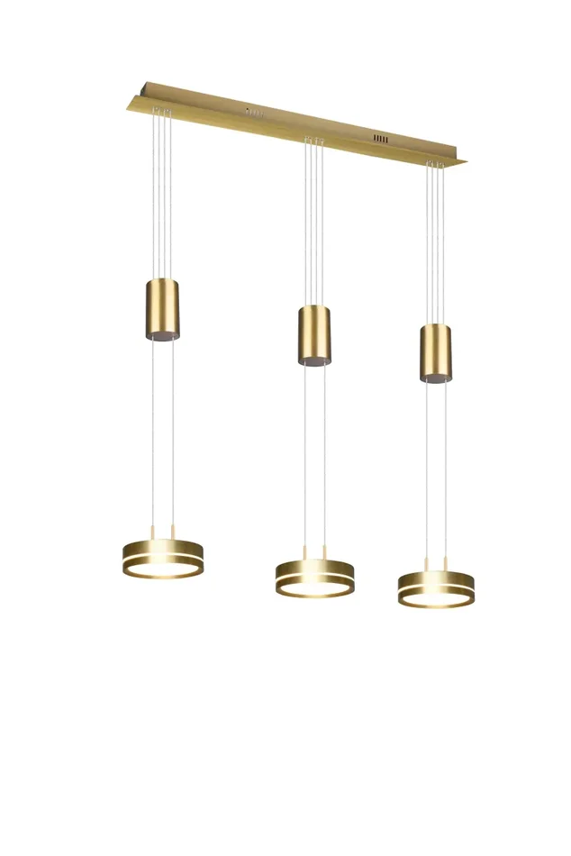 Faretto da Interno a led in Alluminio Ottone Satinato - immagine 2