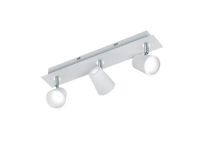 Faretto da Interno a LED in Metallo Bianco Opaco Fornitura