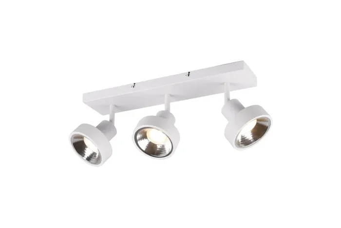 Faretto da Interno a LED in Metallo Bianco Opaco In saldo