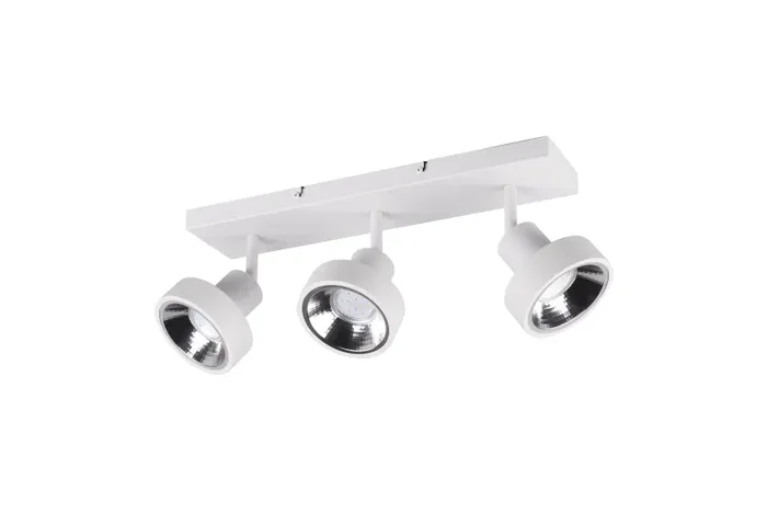 Faretto da Interno a LED in Metallo Bianco Opaco In saldo - immagine 2