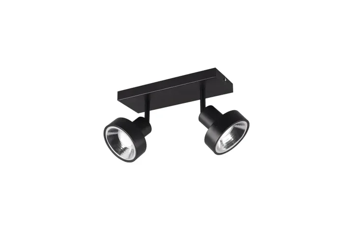 Faretto da Interno a LED in Metallo Nero Opaco - immagine 2