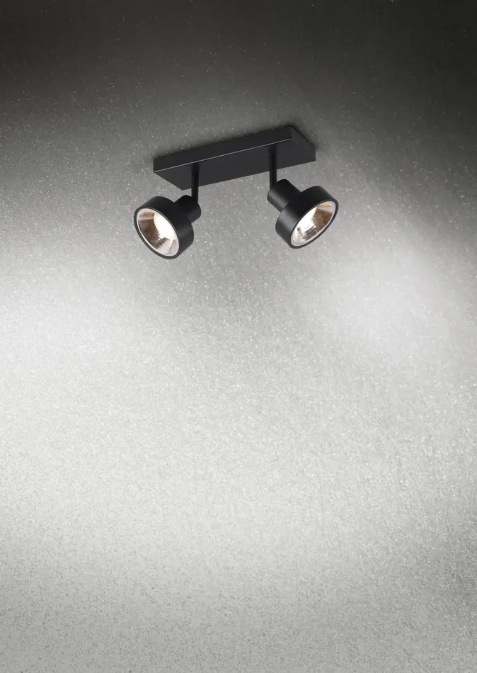 Faretto da Interno a LED in Metallo Nero Opaco - immagine 3