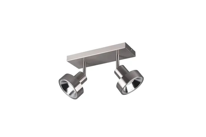 Faretto da Interno a LED in Metallo Nickel Opaco - immagine 2