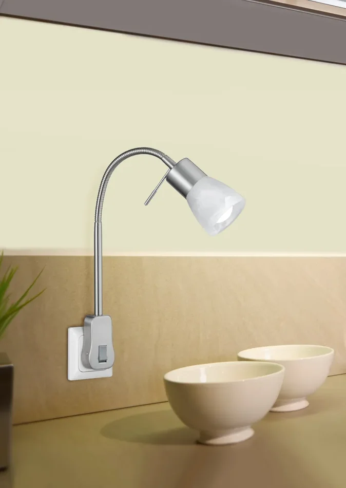 Faretto da Interno a LED in Metallo Nickel Opaco - immagine 3