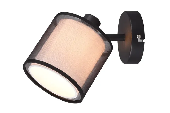 Faretto da Interno Attacco E14 in Metallo Nero Opaco Vendita calda online