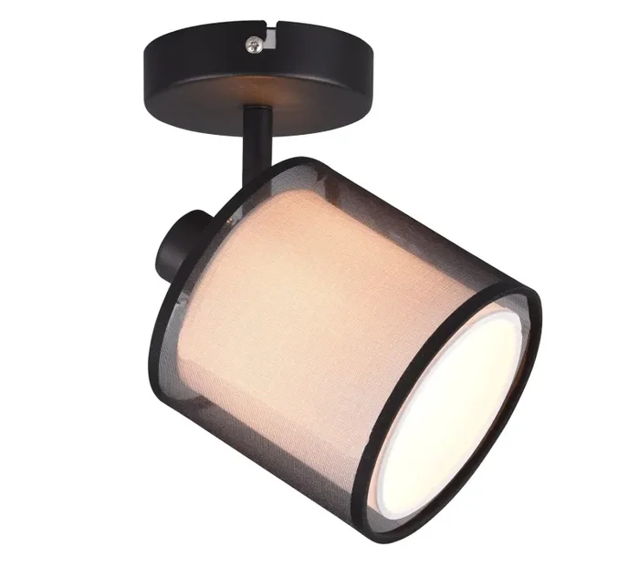 Faretto da Interno Attacco E14 in Metallo Nero Opaco Vendita calda online - immagine 2