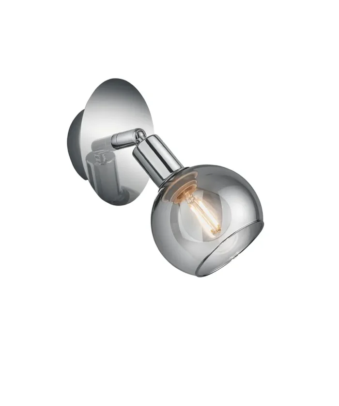 Faretto da Interno E14 in Metallo Cromo