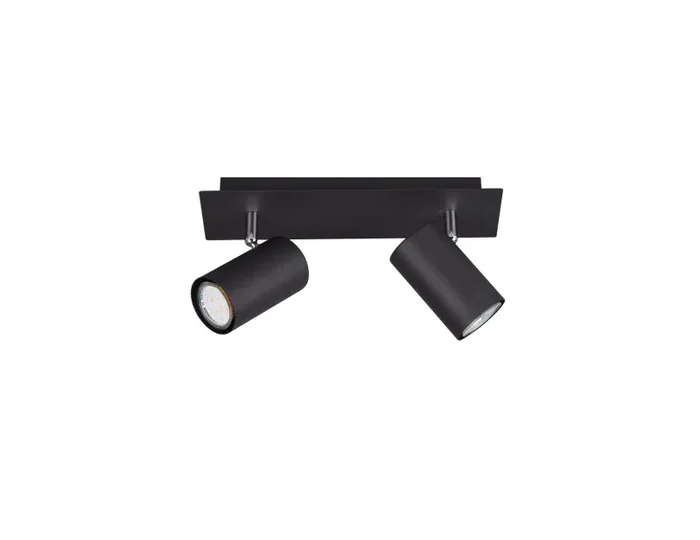 Faretto da Interno GU10 in Metallo Nero Opaco In saldo - immagine 2