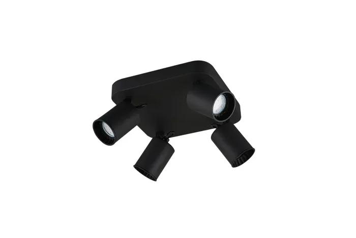 Faretto da Interno GU10 in Metallo Nero Opaco - immagine 2