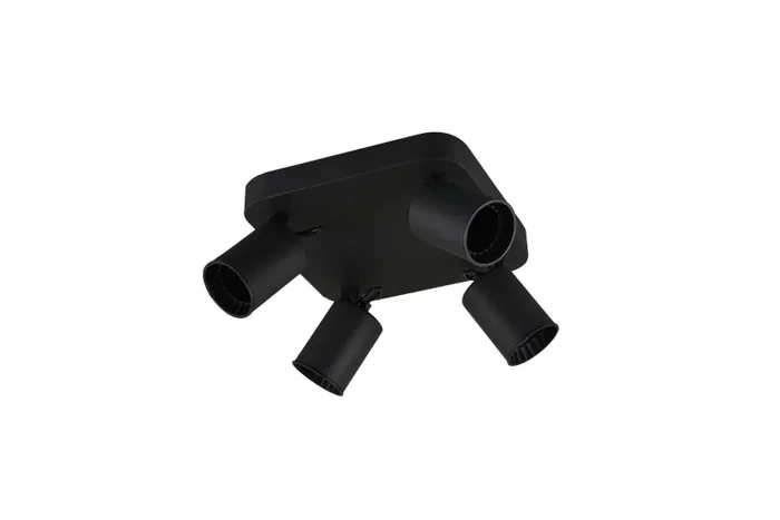 Faretto da Interno GU10 in Metallo Nero Opaco - immagine 3