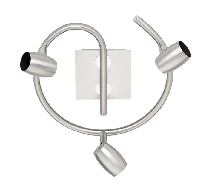 Faretto da Interno GU10 in Metallo Nickel Opaco