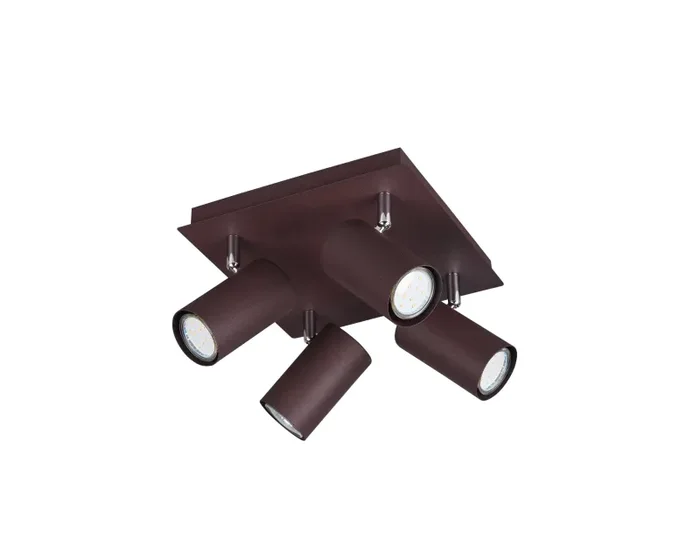 Faretto da Interno GU10 in Metallo Ruggine - immagine 2