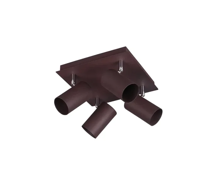 Faretto da Interno GU10 in Metallo Ruggine - immagine 3