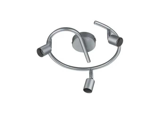 Faretto da Interno GU10 in Metallo Titanio