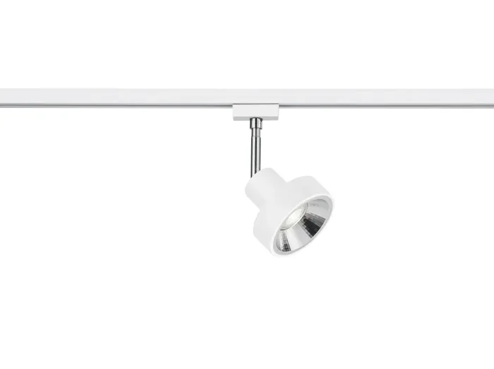 Faretto da Interno in Metallo Bianco Opaco