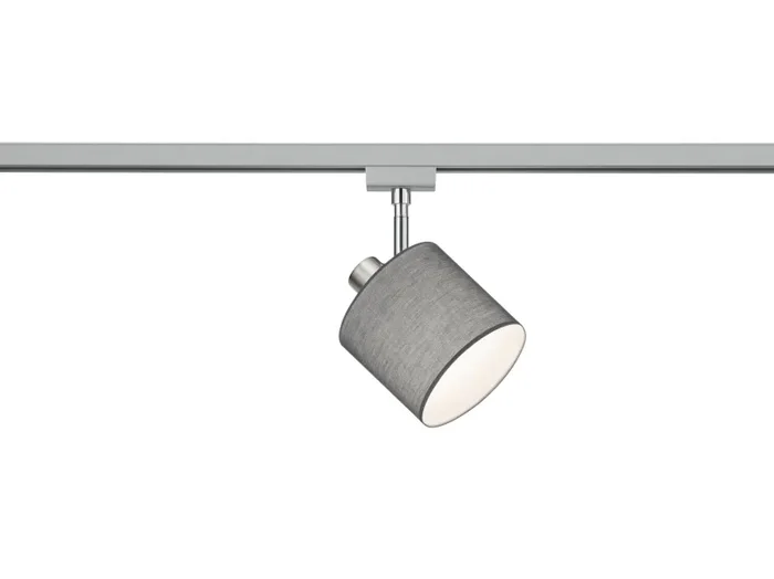 Faretto da Interno in Tessuto Grigio Sconti