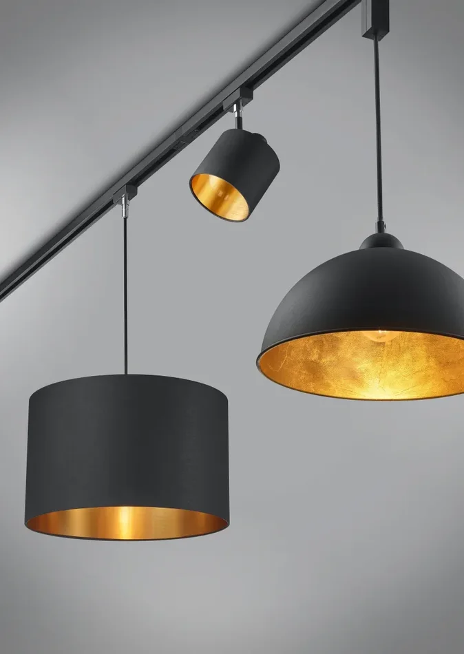 Faretto da Interno in Tessuto Oro - immagine 2