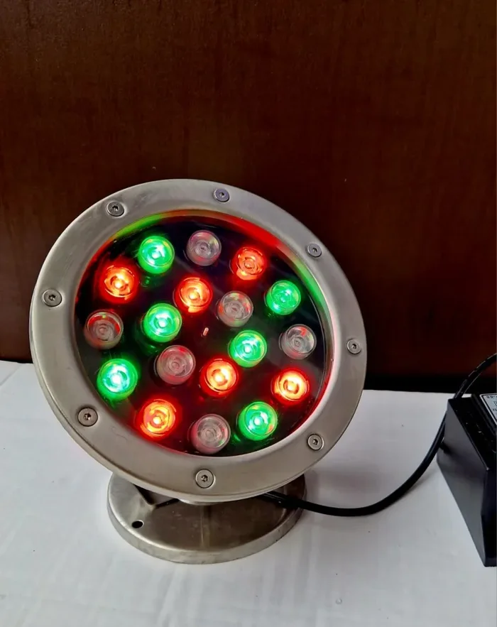 Faretto per Laghetti da Giardino a LED 18W Luce Multicolore - immagine 3