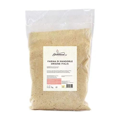 FARINA DI MANDORLE 1KG PER DOLCI USO PASTICCERIA ALTISSIMA QUALITA’ ORIGINE…
