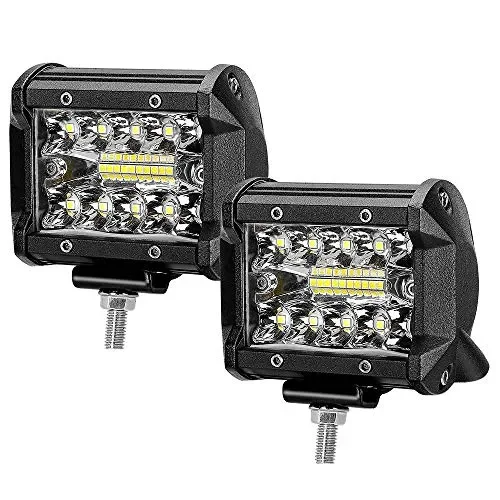 Faro da Lavoro LED 4 Pollici 60W Faretti Fendinebbia 12V 4