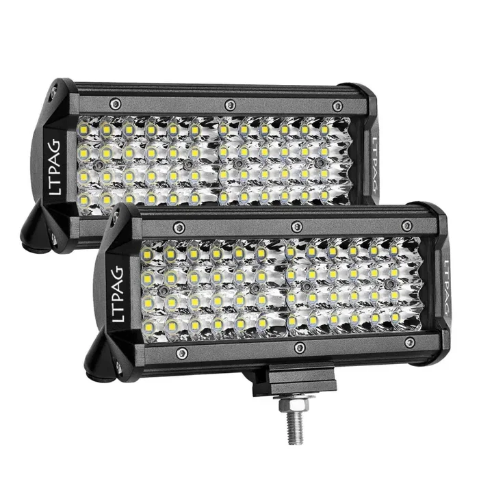 Faro da Lavoro, LTPAG 7” 144W 28800lm Faretto – 96 LEDs Flood 7″