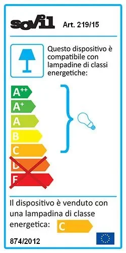Faro Proiettore Portatile Colore Giallonero Linea Flood Sovil - immagine 3