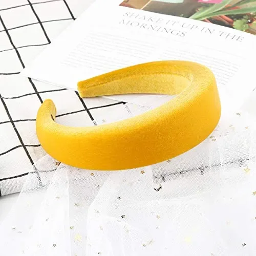 Fasce Per Capelli Rigidi, In Spugna Di Velluto Makone DT025 - immagine 2