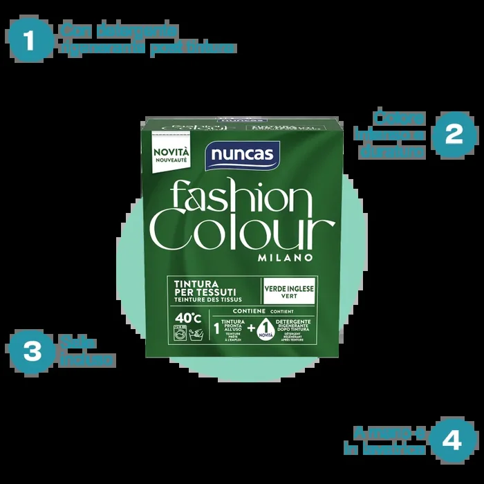 Fashion Colour Milano Tintura Verde Inglese - immagine 2