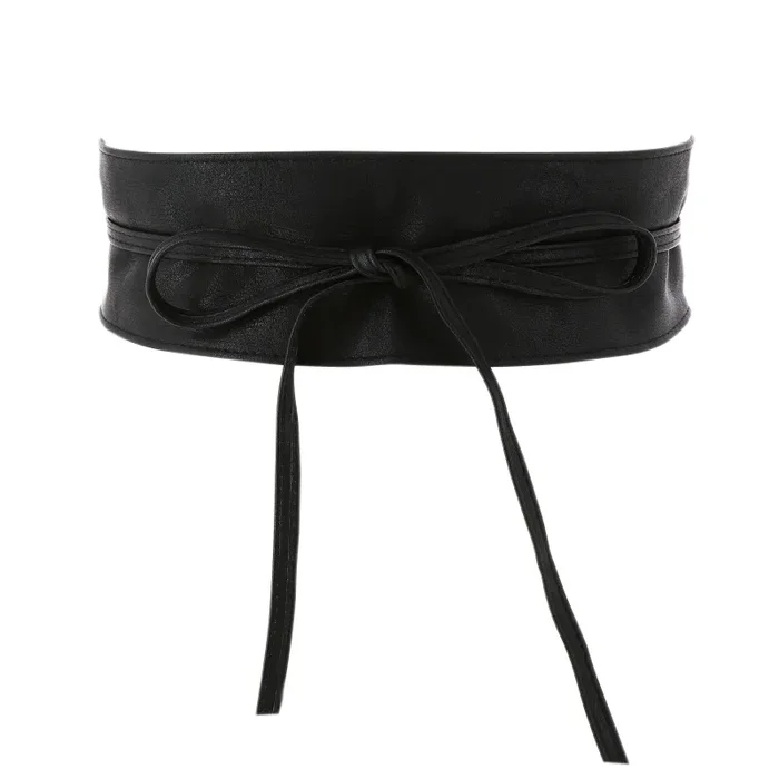 FASHIONGEN – Cintura Obi da donna, cintura Obi larga, similpelle in Poylurethane, alta qualità, MICA