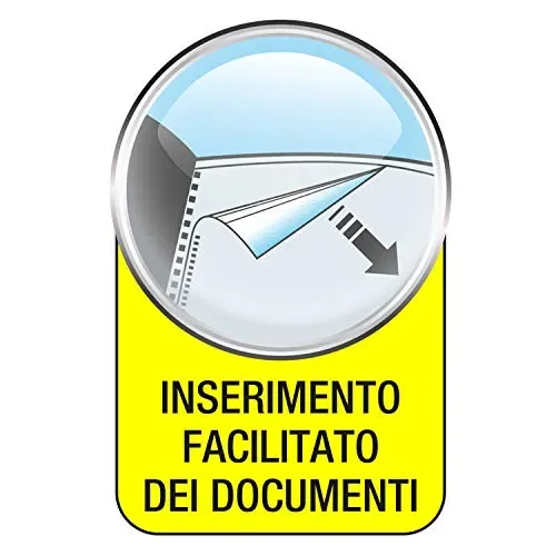 Favorit 100460321 Portalistino con 100 Buste Formato Interno 22×30 cm, Blu - immagine 2