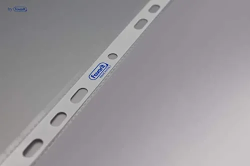 Favorit Buste Trasparenti A4, 100 Pezzi, Finitura Buccia d’Arancia con spessore molto leggero Formato Interno 22 x 30 cm - immagine 3