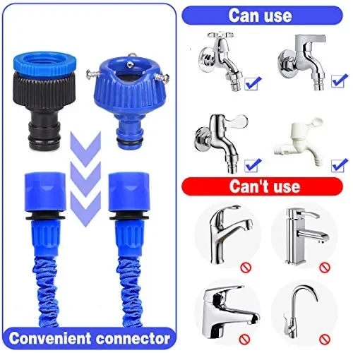 FEALING Tubo da Giardino, 25FT Estensibile blu Saldi - immagine 3