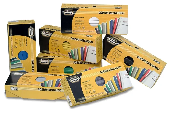 Fellowes 389822 Dorsini Rilegafogli, Diametro 8 mm, Confezione da 50 Nero Vendita calda online - immagine 3