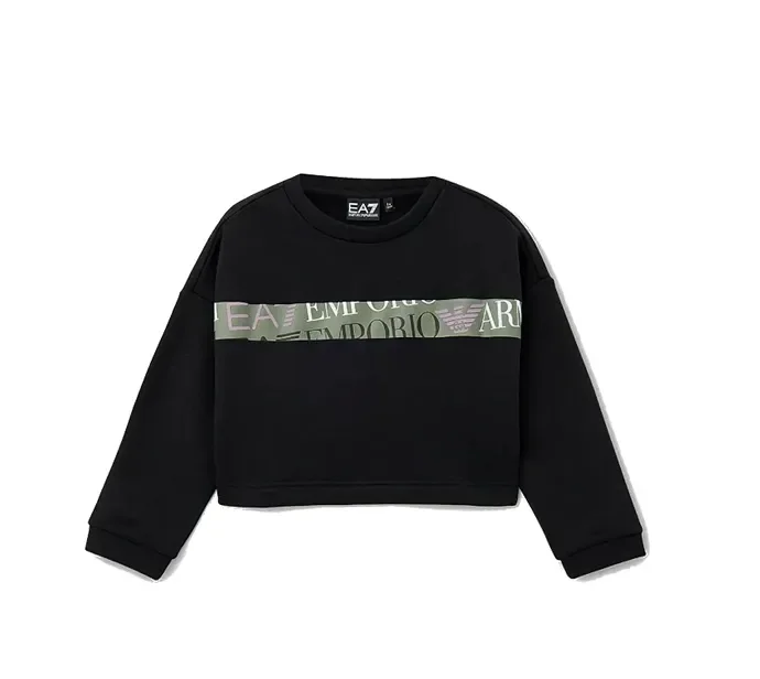 Felpa bimba EA7 Emporio Armani art. 6DFM06 FJZQZ