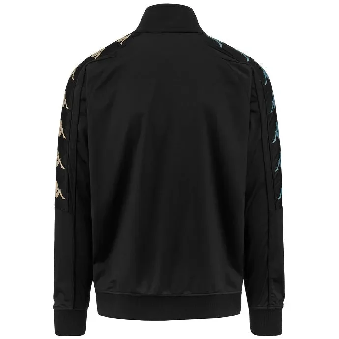 Felpa con apertura con zip da uomo in tricot garzato Kappa art 32162MW A0F 222 colore foto misura a scelta - immagine 3