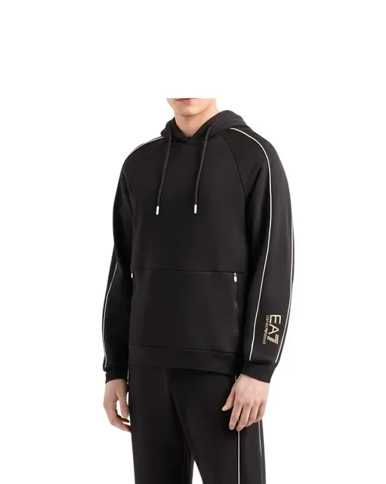 Felpa con cappuccio EA7 uomo art.6DPM21 PJZJZ