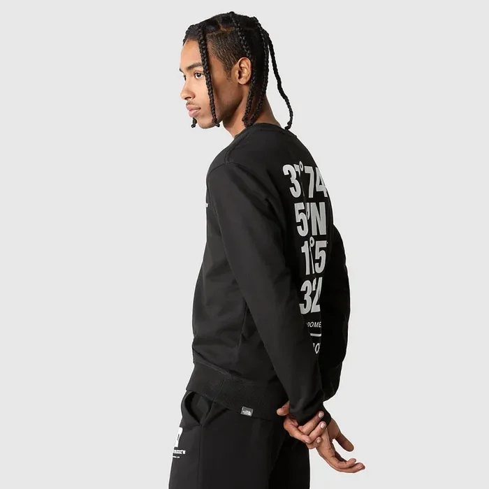 Felpa Coordinates Crew TNF Black – The North Face